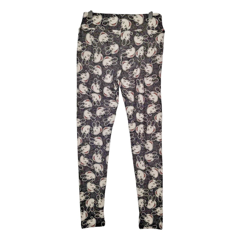 Lularoe Disney Mickey Mouse Print Womens Leggings One Size‎